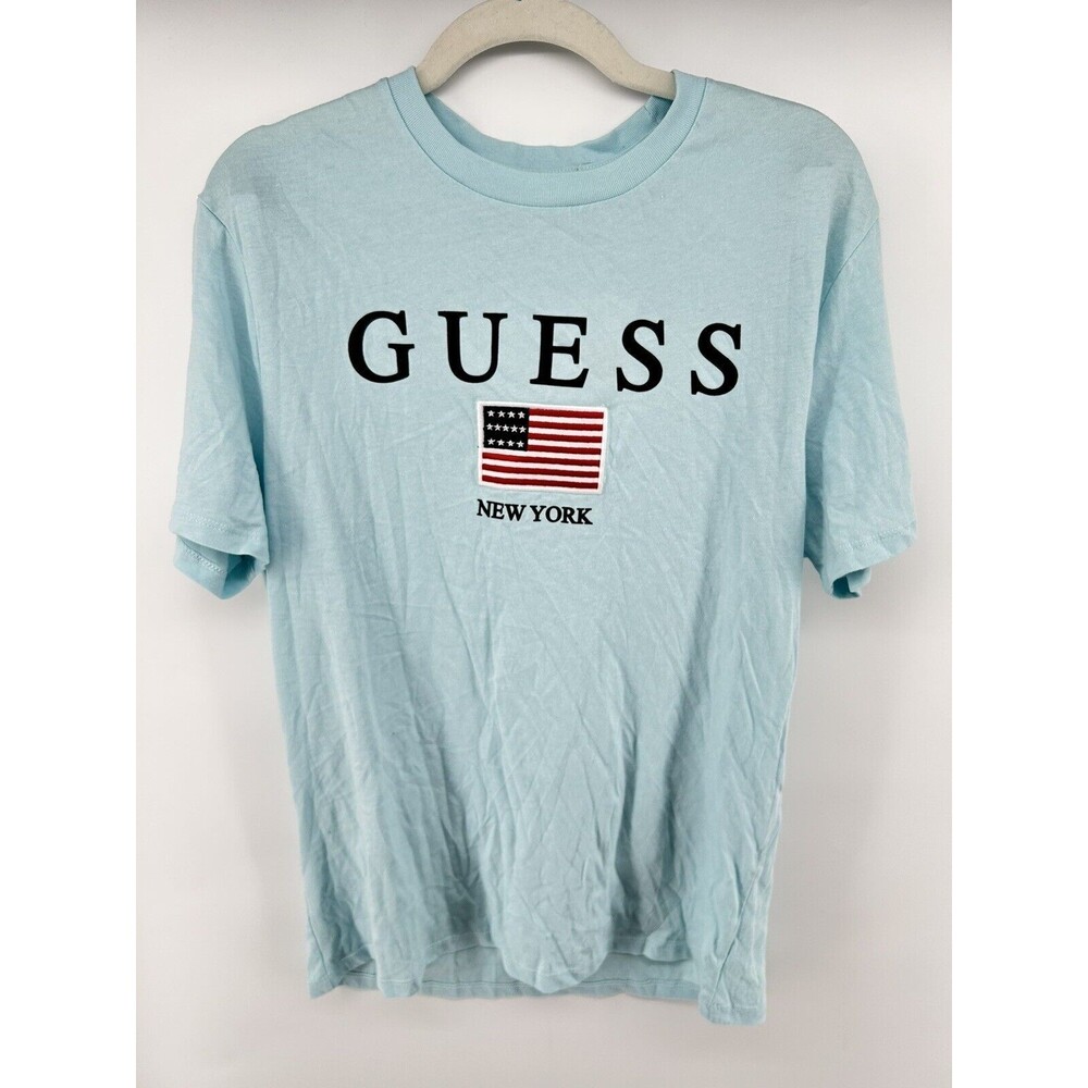 Guess Men’s “New York” T-Shirt Short Sleeves Size M